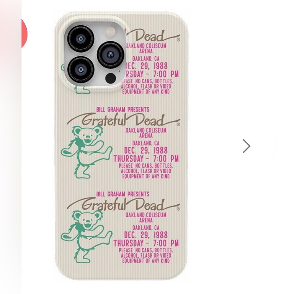 Casely 13 Pro Miracle Ticket | Grateful Dead Vintage Case Bold + MagSafe®